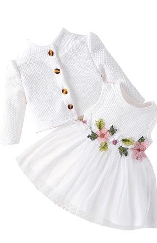 Baby girls dress coat - dress, &