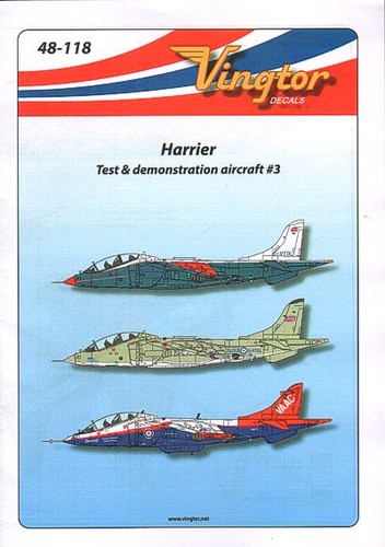 Vingtor decals vth48 118 - vingtor, 1:48