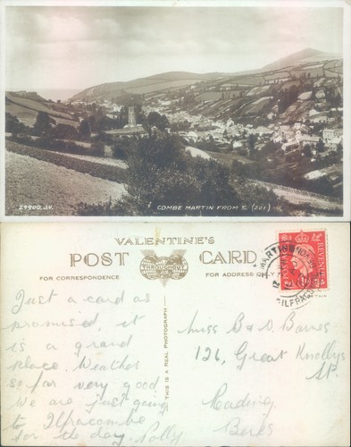 Combe martin from devon - combe,