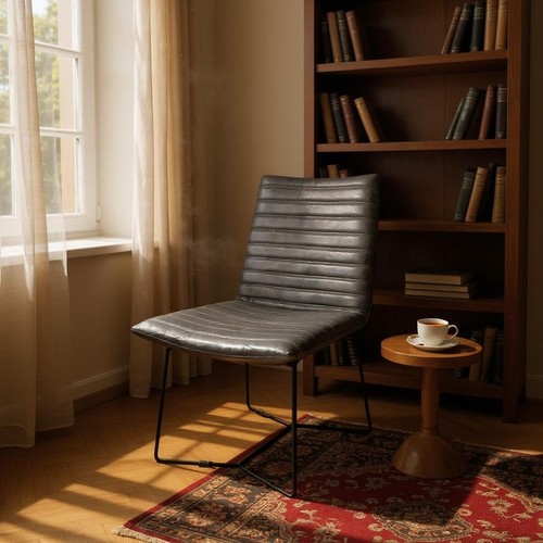 Ancoats dining chair brown - ancoats,