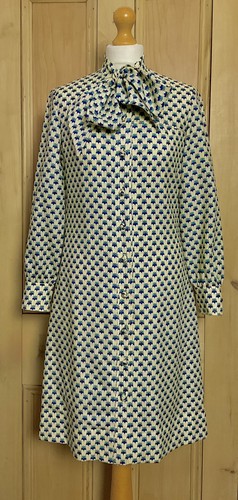 Vtg 60s retro print - 60s,