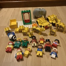 LEGO Duplo Toys Vintage Animals Zoo Circus Playset Tiger  Elephant ? Giraffe ?