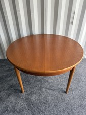 Retro Teak Circle Jentique Dining Table Excellent Condition