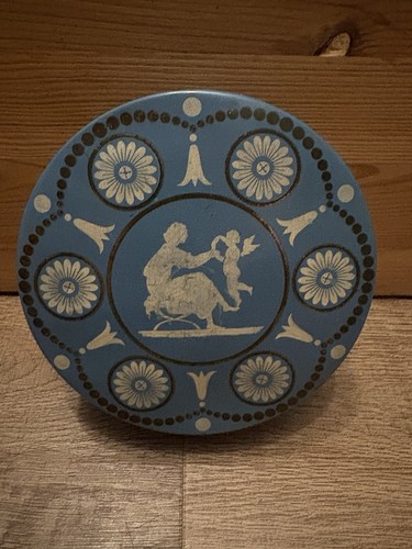 Riley toffee tin - tin, vintage