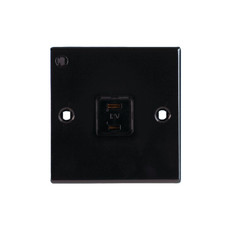 12volt Socket - Black- for