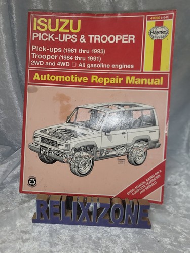 Haynes isuzu pick ups - haynes,