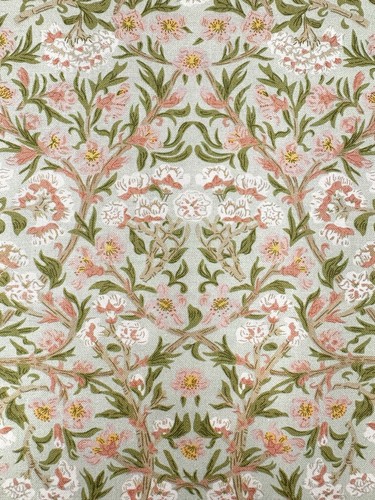 Morris blossom fabric cotton - morris,
