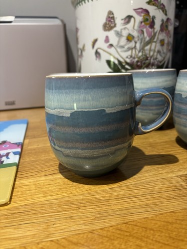 Denby azure coast mugs - azure,