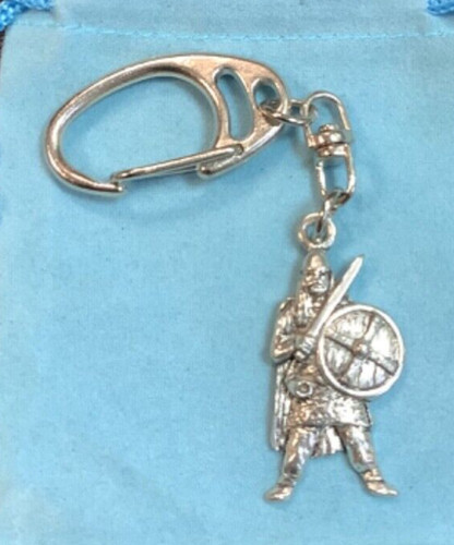 Roman warrior silver pewter - silver,