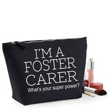 Foster Carer Thank You Gift Women's Make Up Accessory Bag