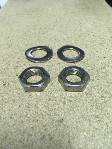 Lambretta stainless rear shock - stainless,