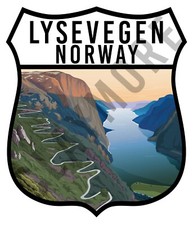 LYSEVEGEN  Norway Scandinavian