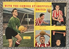 Charles Buchan Football Monthly Team Picture  - SHEFFIELD UNITED 1958/59