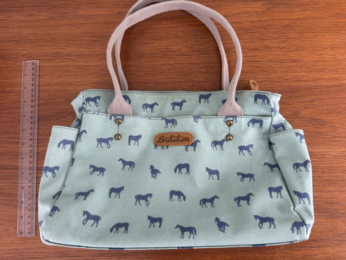 Brakeburn horse print oilcloth