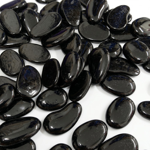 Black polished glass - polished,