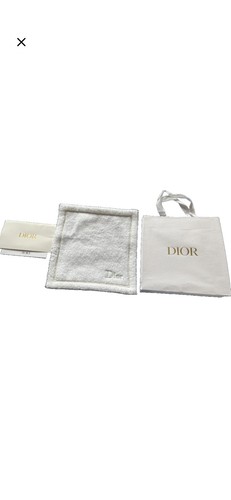 Dior washcloth towel white - washcloth,
