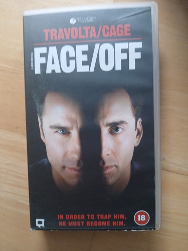 Face off vhs 1997 john - face, vhs,