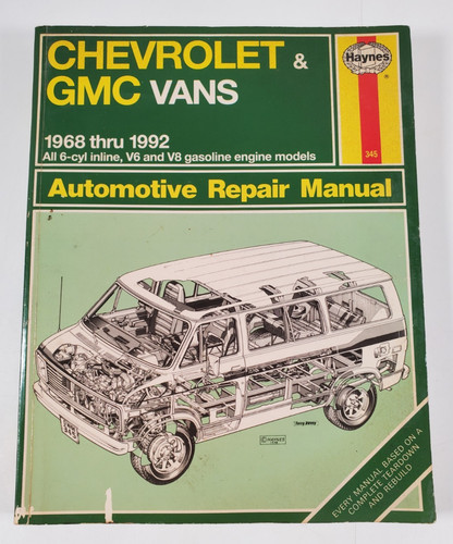 Haynes repair manual 345 - repair,