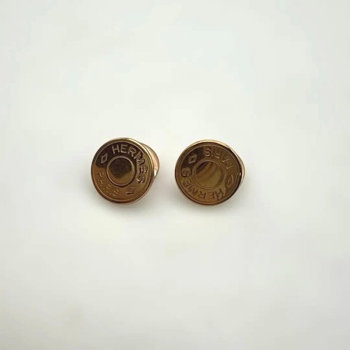 Hermes gold cufflinks men - hermes, men's