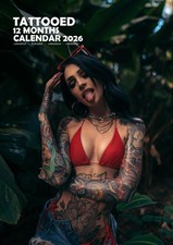 Tattooed Women 2026 Calendars