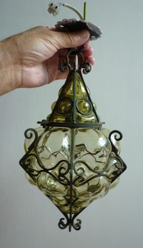 Vintage murano caged bubble - murano,