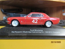 Diecast car 1:43 - Ford Mustang - R.Pierpoint - 1965 BTCC