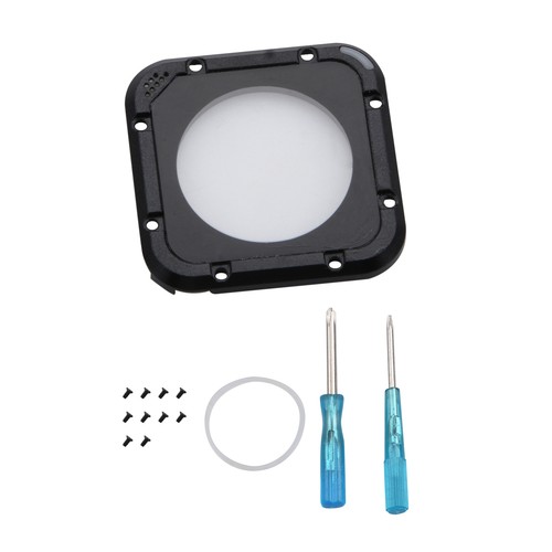 Black aluminum frame - aluminum, glass