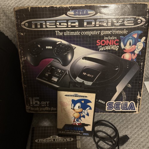 Sega mega drive console - sega,