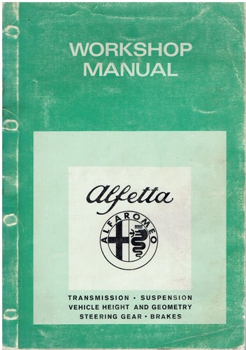 Alfa romeo alfetta - alfa,