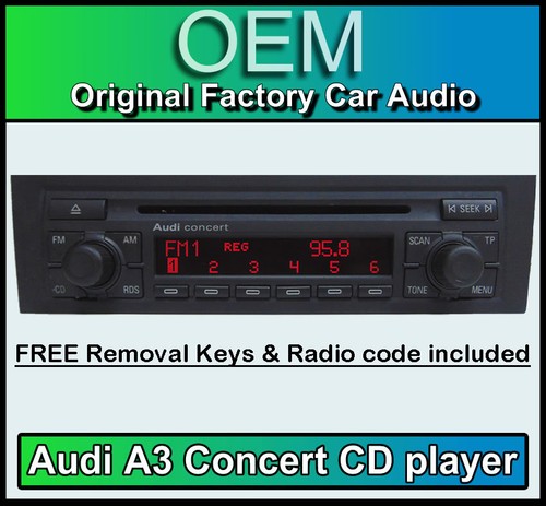 Audi player radio stereo - player,