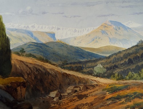 Original watercolour late - watercolour,,