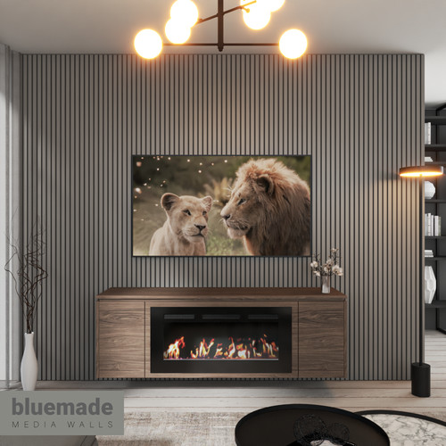 1600mm media wall - wall, furniture