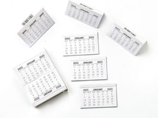 2026 Mini Calendar Tabs –