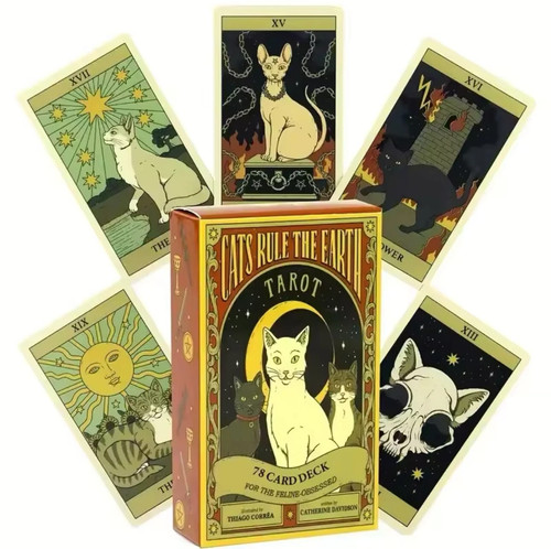 Cats rule the earth tarot - the, deck