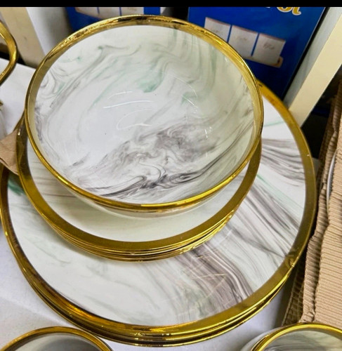 Piececeramic marble pattern - 16-piececeramic,