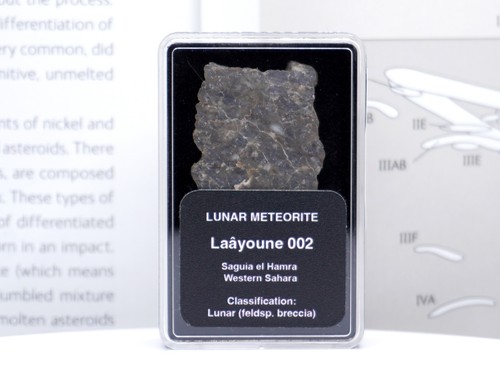 Laâyoune 002 lunar meteorite - laâyoune,