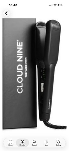 Cloud nine hair straightener - hair,