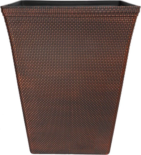 48l tall square planter - tall, pot