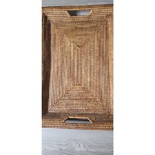 Extra large wicker serving