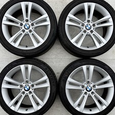 Genuine BMW 18" 3 4 Series Alloy Wheels F30 F31 F32 E90 E91 Tyres 225 255 397M