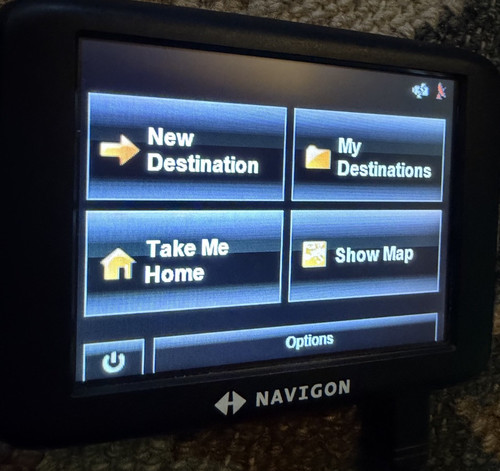 Navigon sat nav - sat, gps