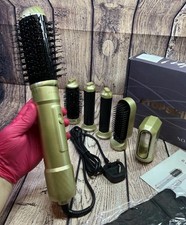 Airbrush 6 in 1 Air Styler Set Hair Dryer Brush with Curl Straighten Ionic Care
