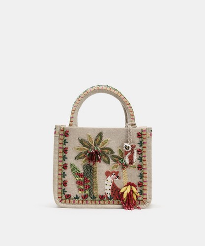 Zara women beaded handbag - zara,