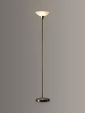 John Lewis ANYDAY Darlington Uplighter Floor Lamp, Brushed Chrome RRP £50.00