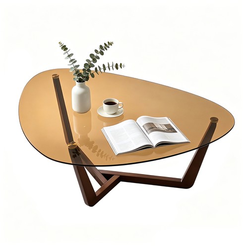 Modern glass coffee table - modern,
