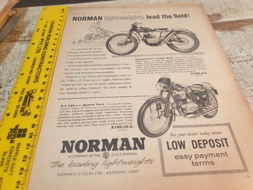 1960 norman motorcycle - 1960,