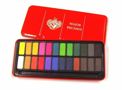 Major brushes watercolour art - major,