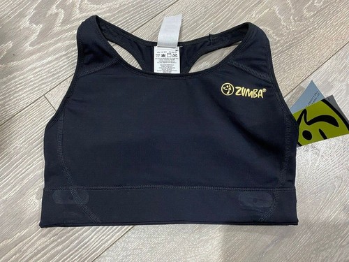 Zumba black bra top - black,