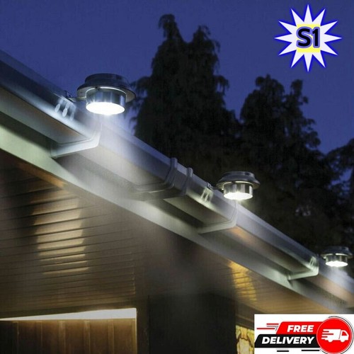 Solar powered led gutter door - powered,