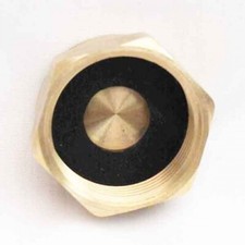 Female Brass Blanking Cap 3/4"